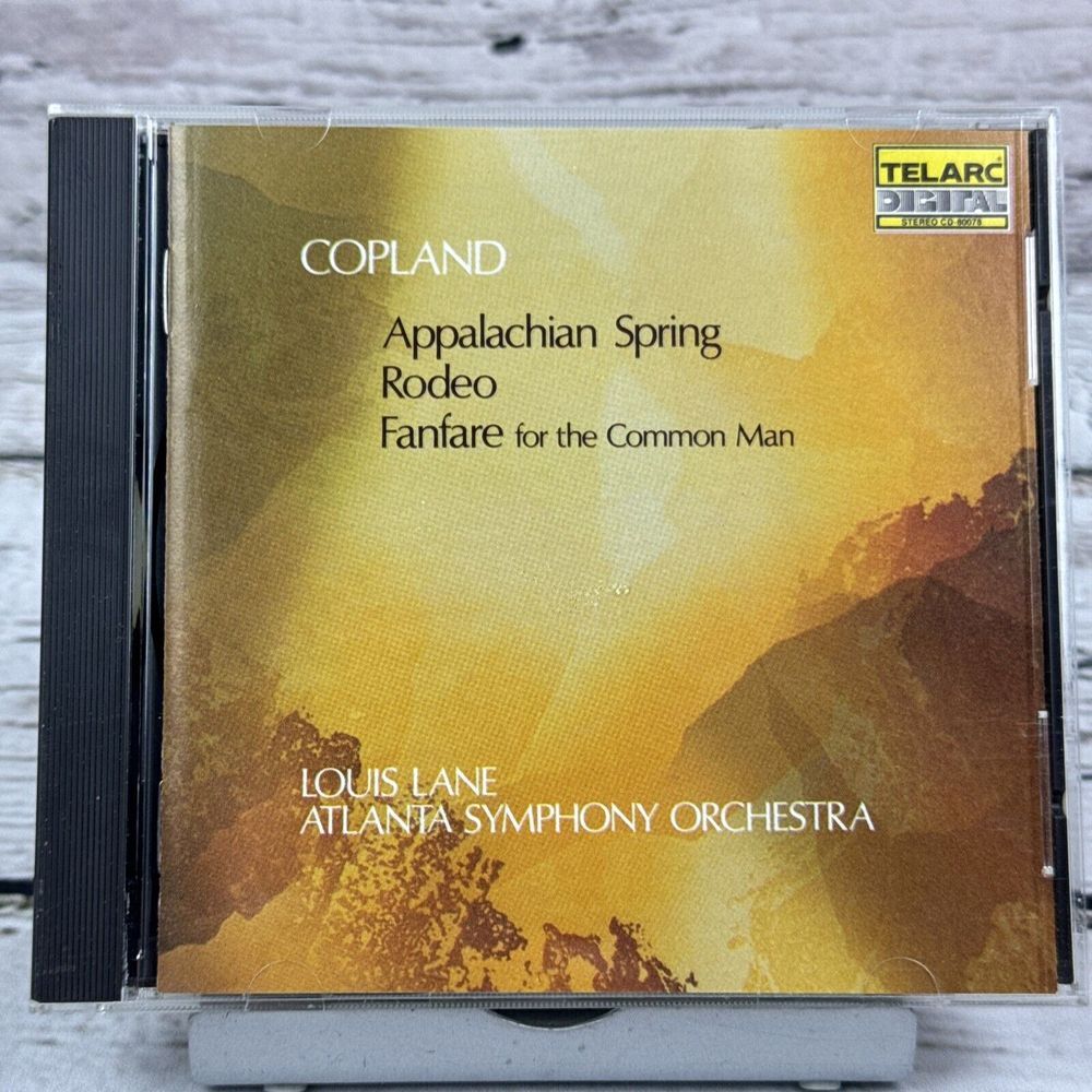 Copland - Appalachian Spring • Rodeo • Fanfare For The Common Man (CD, 1990)